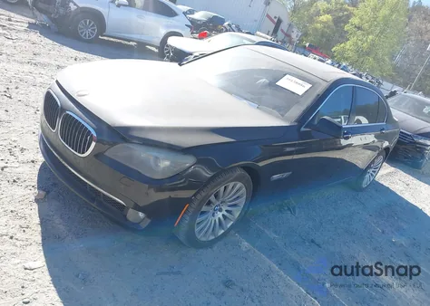 2010 BMW 750Li z USA, uszkodzony, nr VIN WBAKB8C54ACY63650